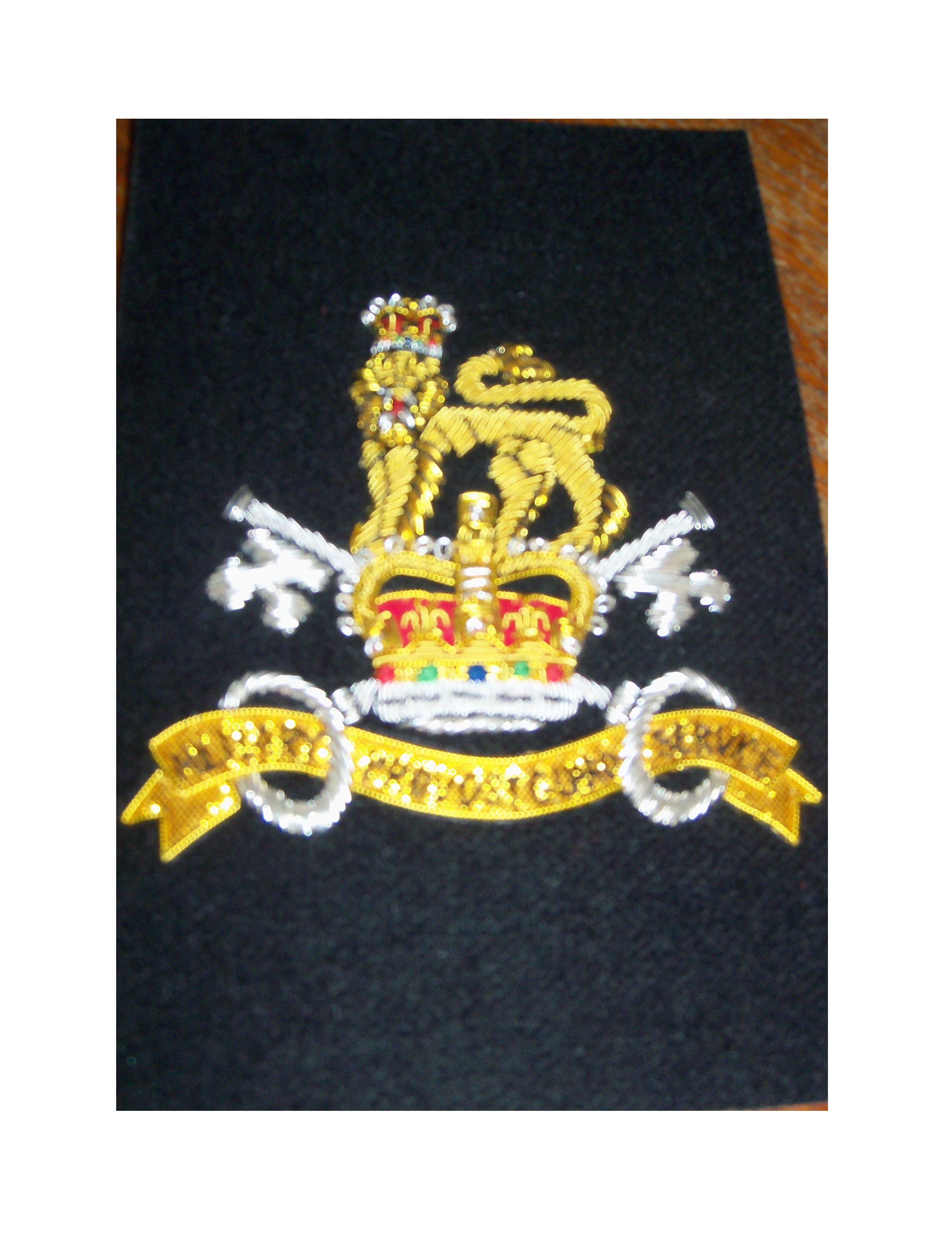 Small Embroidered Badge - Military Provost Guard Service